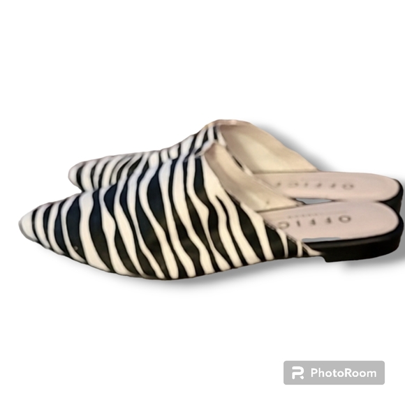 Office London Faith Zebra Printed Mules - Picture 5 of 10